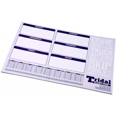 Image of Desk-Mate® A2 notepad - 50 pages